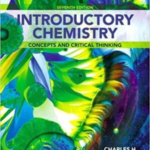 Introductory Chemistry Concepts And Critical Thinking